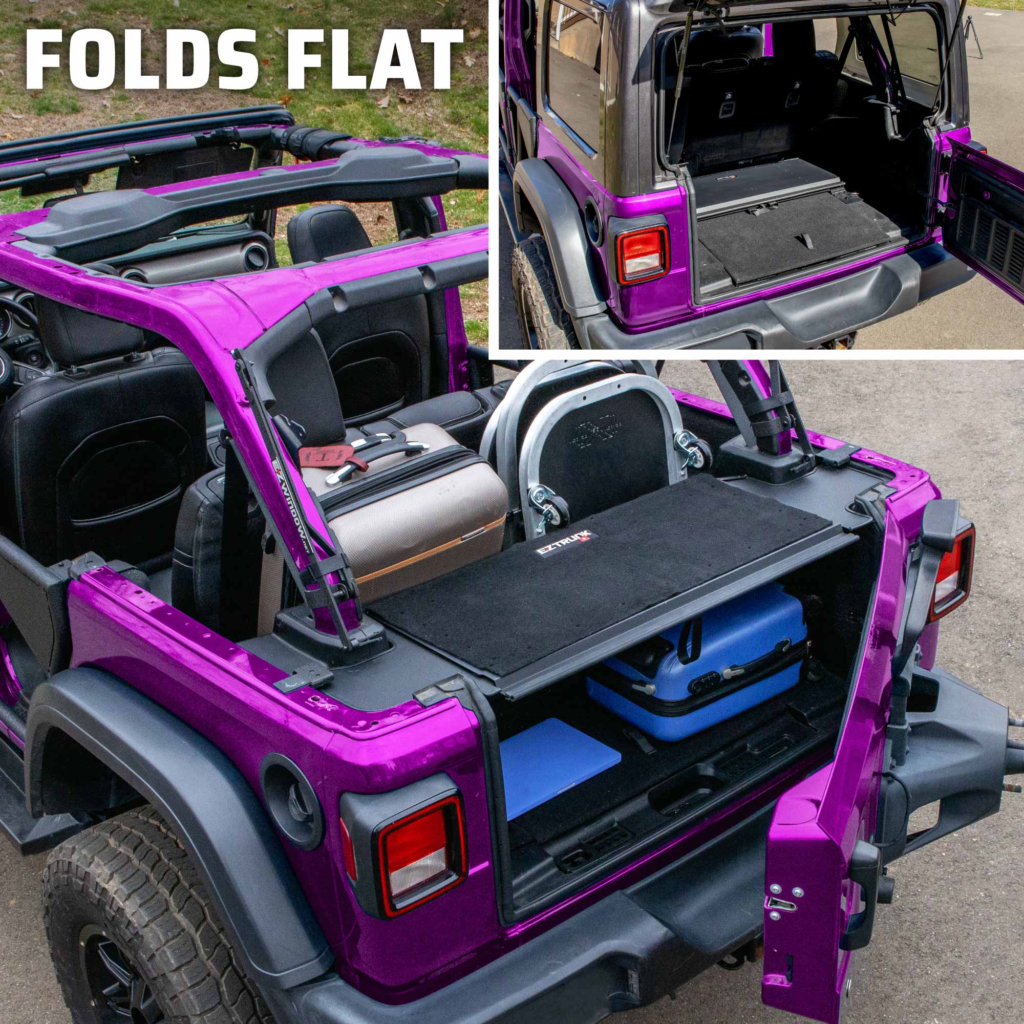 Jeep JKU / JLU 4-Door EZTRUNK by EZ4X4