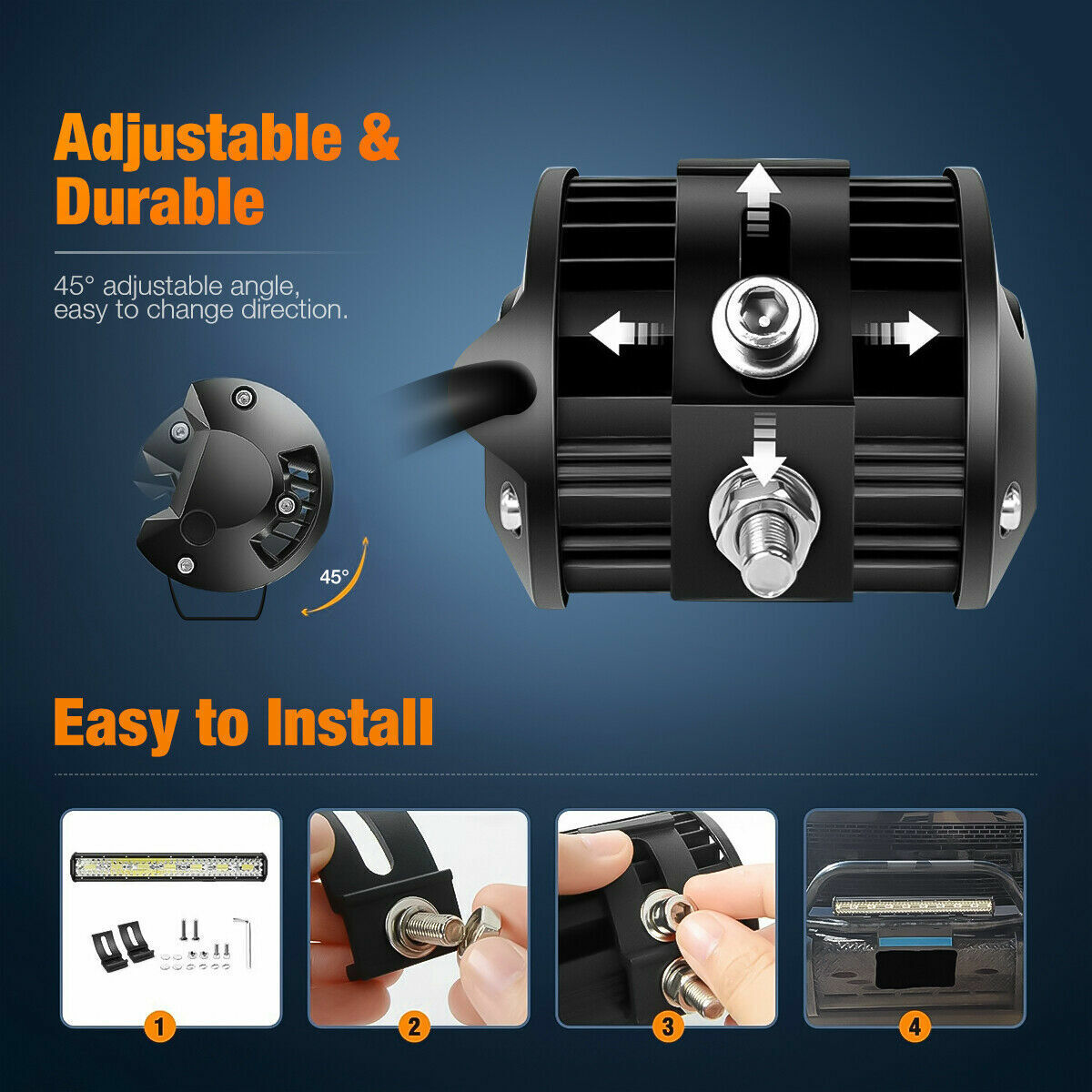 4 inch Pod Light - 60W - 12V