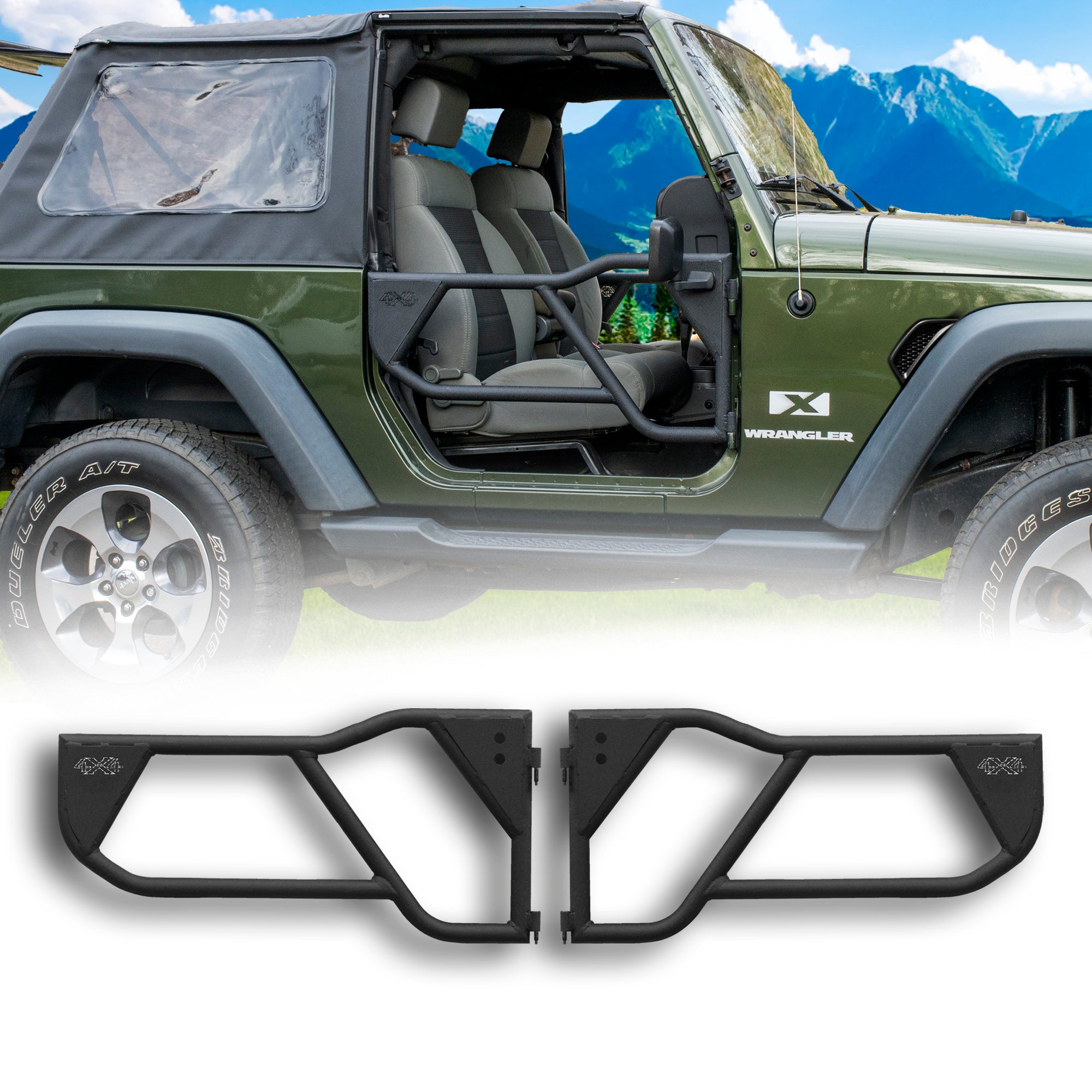 EZ4x4 RAZOR Tube Doors