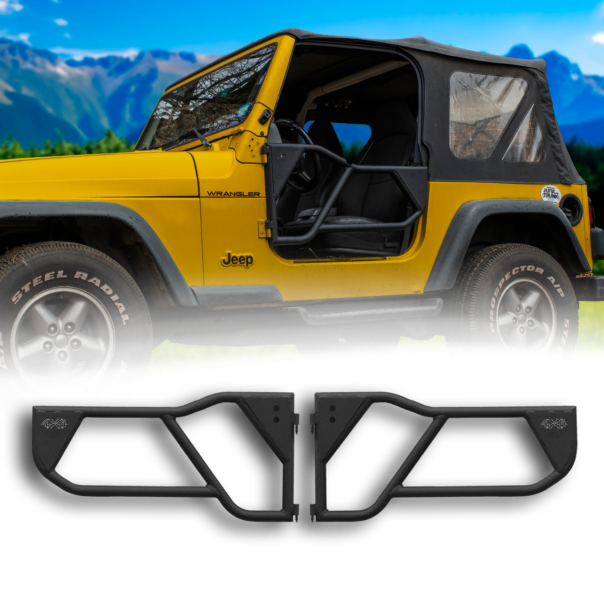 EZ4x4 RAZOR Tube Doors