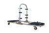 EZ4X4 Jeep 4 Door Aluminum Folding Rolling Door Cart - Storage Door Rack Holder Stand