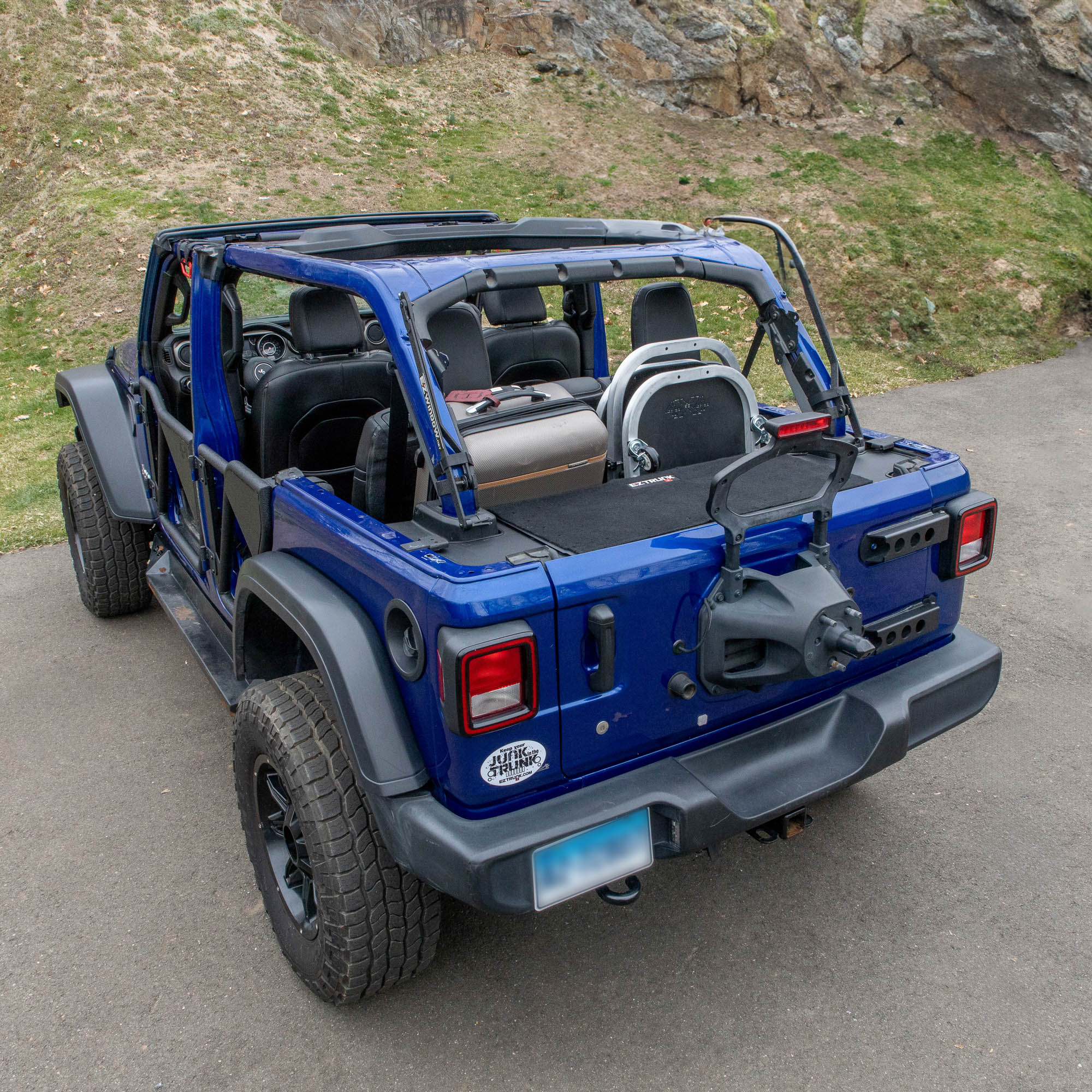 Jeep JKU / JLU 4-Door EZTRUNK by EZ4X4