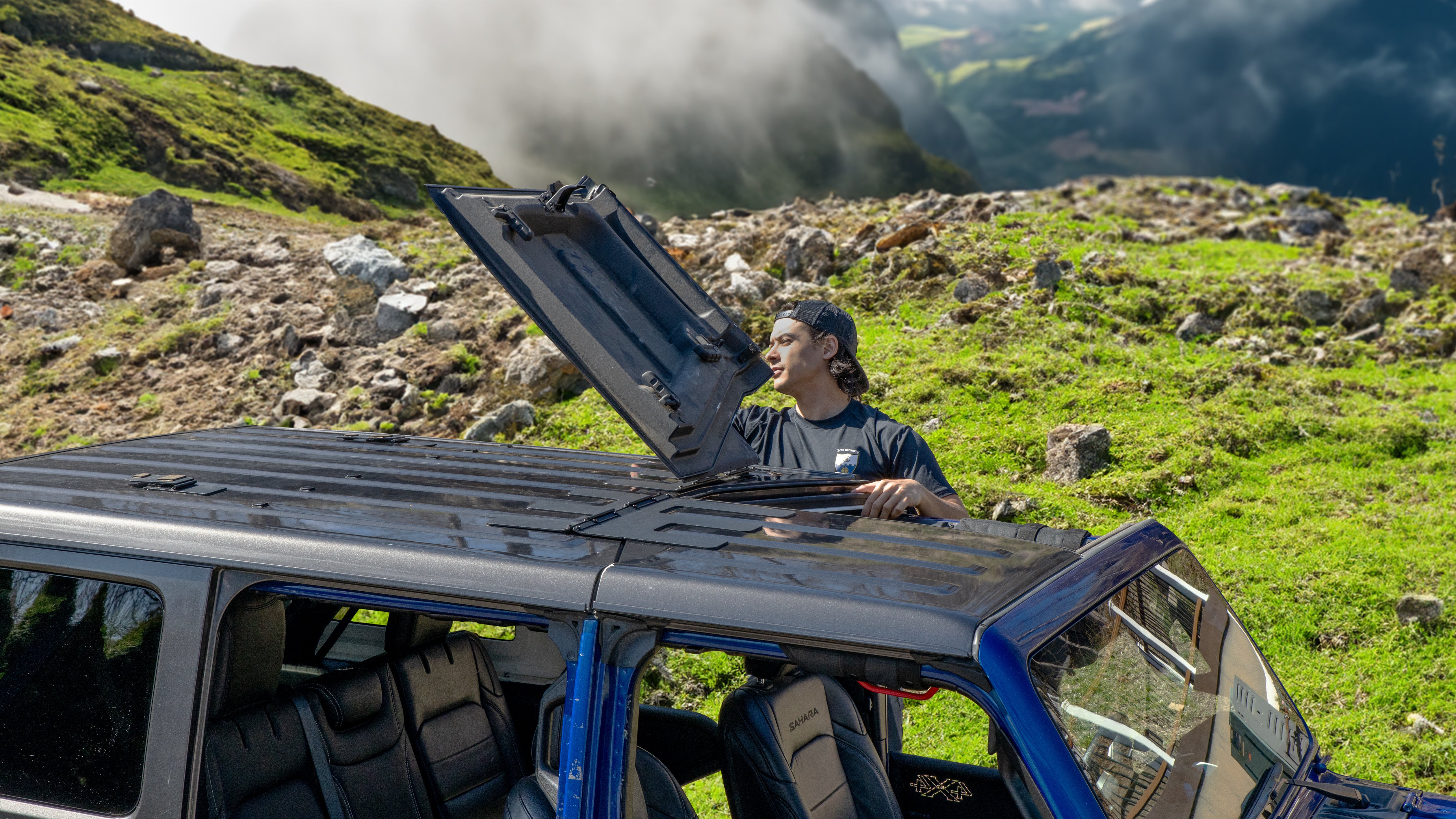 EZ4X4 EZFLIP-TOP For Jeep JK JKU JL JLU and JT Gladiator