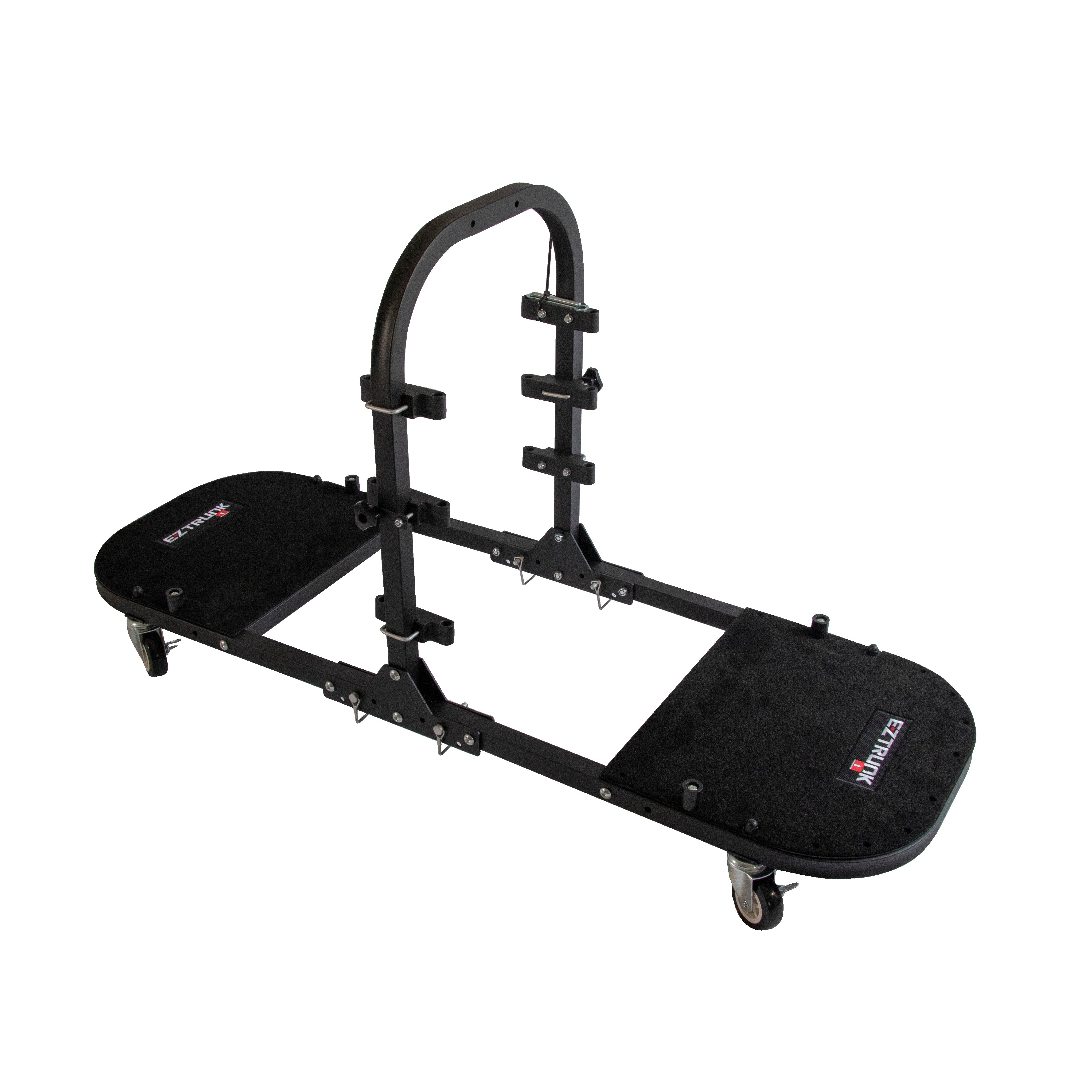 EZ4X4 Jeep 4 Door Aluminum Folding Rolling Door Cart - Storage Door Rack Holder Stand