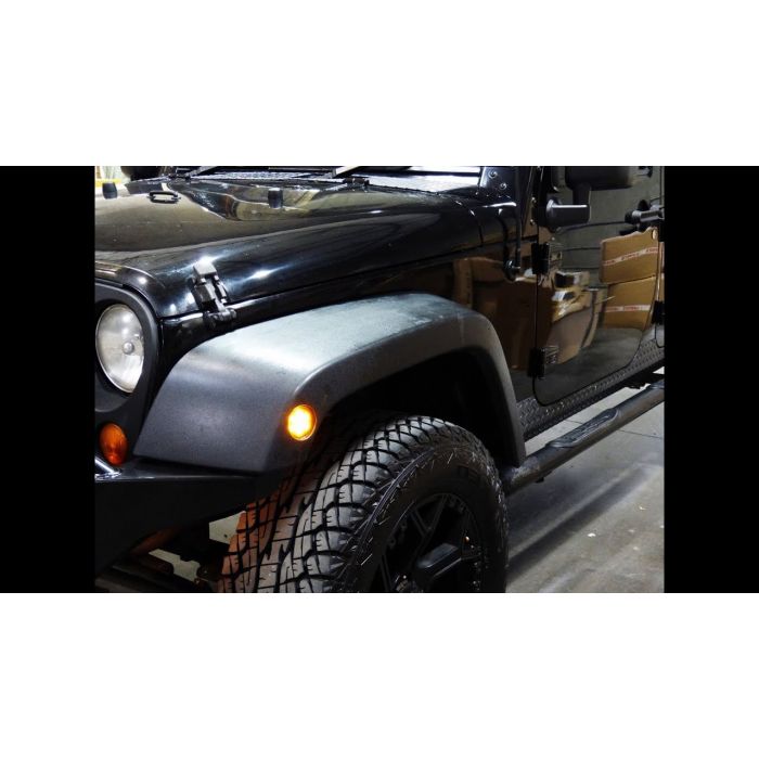 Jeep JK Fender Flare Turn Signal Lights